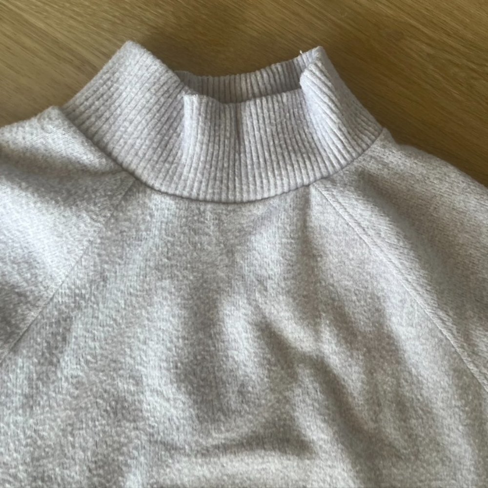 ** Maeve by Anthropologie Laney Marled Cowl Neck Lavender Purple Sweater Size S - Picture 8 of 11
